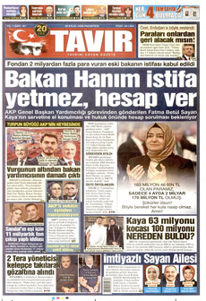 TAVIR GAZETESİ 28 Eylül 2026 gazete manşeti