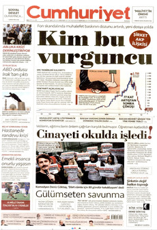 CUMHURİYET 29 Eylül 2026 gazete manşeti