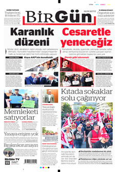 BİRGÜN 29 Eylül 2026 gazete manşeti