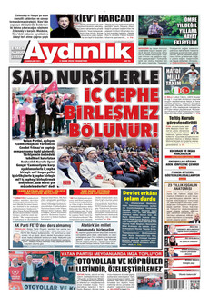 AYDINLIK GAZETESİ 5 Ekim 2026 gazete manşeti