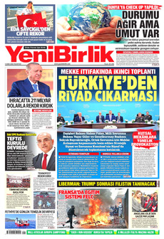 YENİBİRLİK 5 Ekim 2026 gazete manşeti